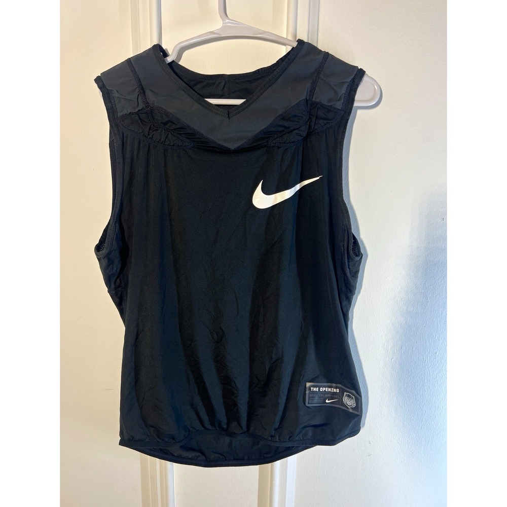 Nike The Opening Official Apparel Football Training L Vest Black Athlete Camp